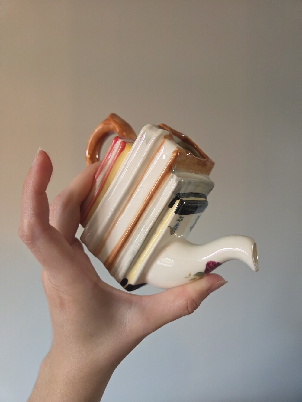 Carters of Suffolk Jane Austen Novelty Teapot - Incomplete/Missing Lid - Rare Br - Picture 5 of 7